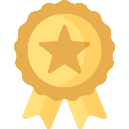 Badge champion medal honors icon