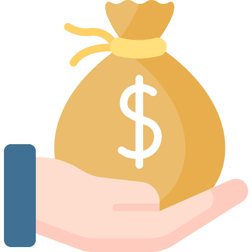 Salary money salary wage icon