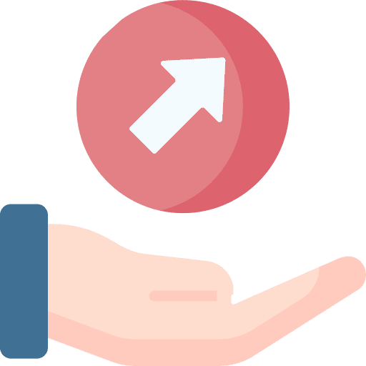 Chart business and finance arrow up promotion icon Chart business and finance arrow up promotion icon