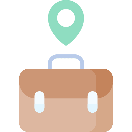 Location placeholder briefcase location icon Location placeholder briefcase location icon