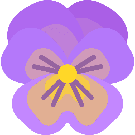 Pansy pansy nature botanical icon Pansy pansy nature botanical icon