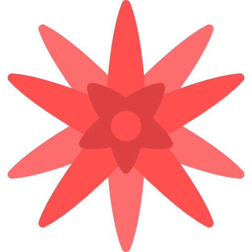 Ginger nature flower blossom icon Ginger nature flower blossom icon