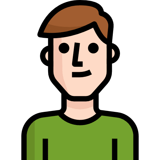 Boy profile people young man icon