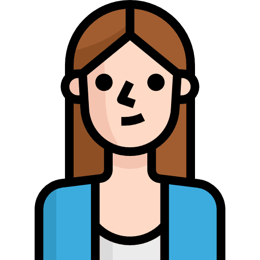 Woman girl avatar young icon