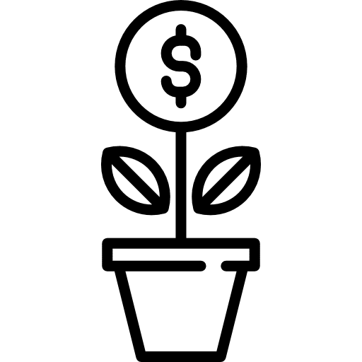 Growth growth business bank icon Growth growth business bank icon