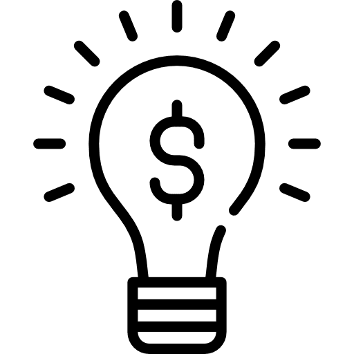 Idea bussiness man startup investment icon Idea bussiness man startup investment icon