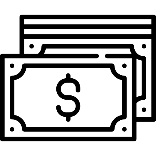 Money business and finance notes currency icon Money business and finance notes currency icon