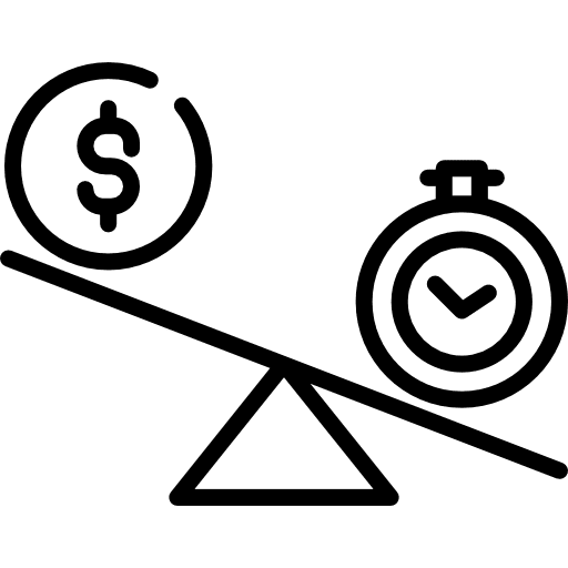 Time coin packages clock icon Time coin packages clock icon