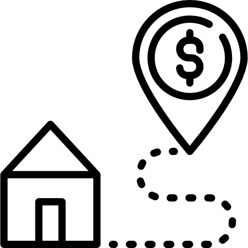 Home construction property real estate icon Home construction property real estate icon