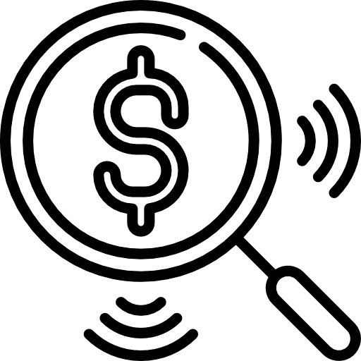 Search business zoom loupe icon Search business zoom loupe icon