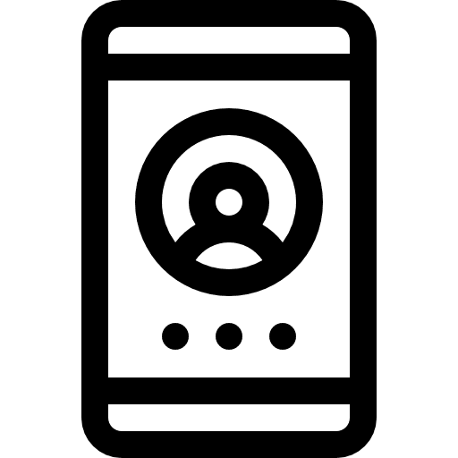 Mobile app seo and web avatar mobile app icon