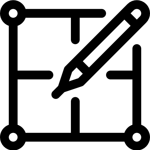 Prototype technical support sketch writing tool icon