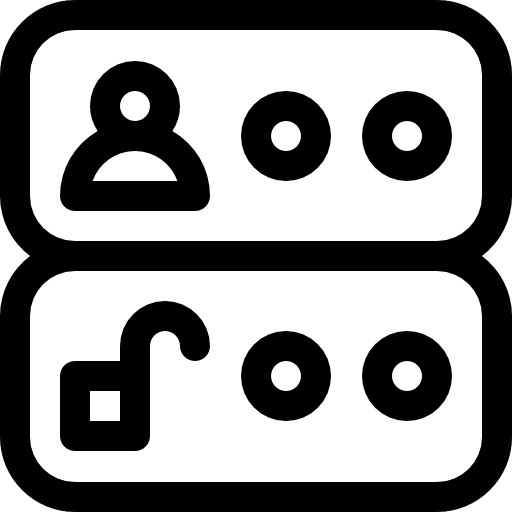 Access multimedia user system icon Access multimedia user system icon