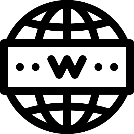 Internet globe grid world multimedia icon Internet globe grid world multimedia icon