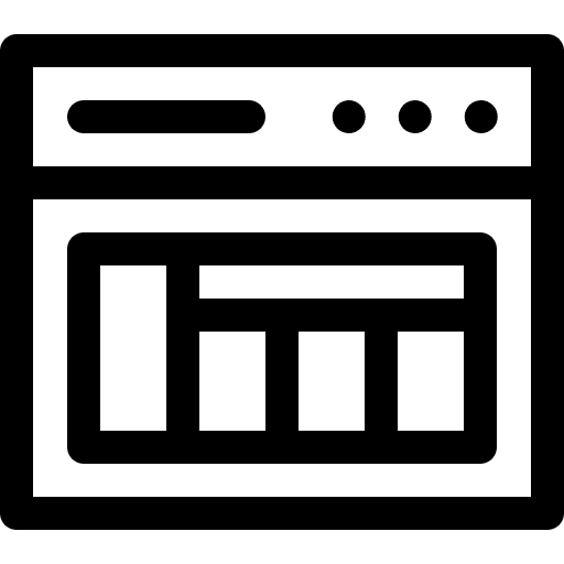 Layout setup graphic design layout icon Layout setup graphic design layout icon