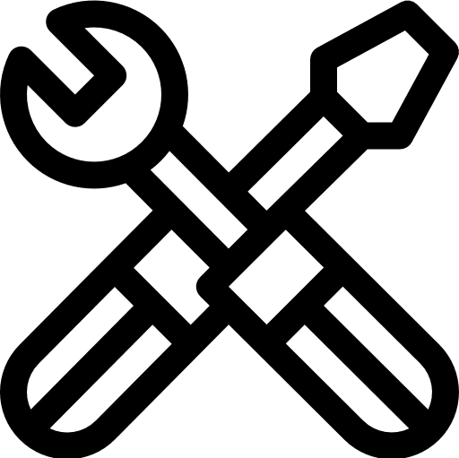 Settings wrench tools construction and tools icon Settings wrench tools construction and tools icon