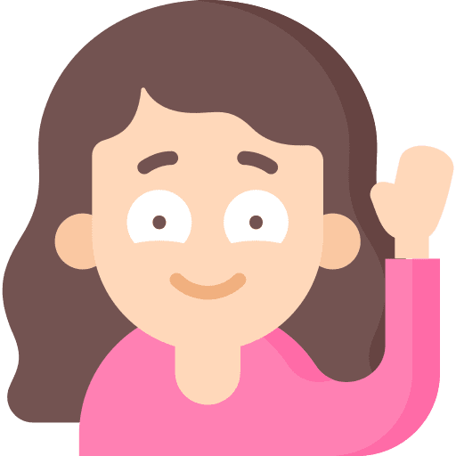 Goodbye goodbye woman curly hair icon