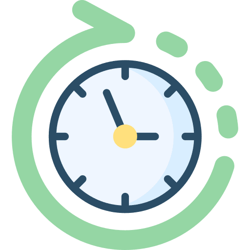 Repeat restore repeat duration icon