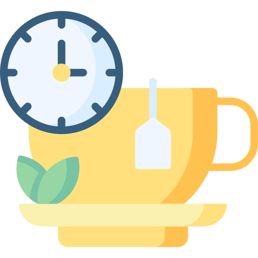 Tea time herbal tea break time tea time icon