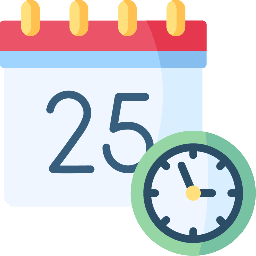 Calendar time and date time date icon Calendar time and date time date icon