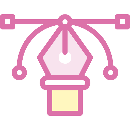 Vector graphic design edit tools vector icon