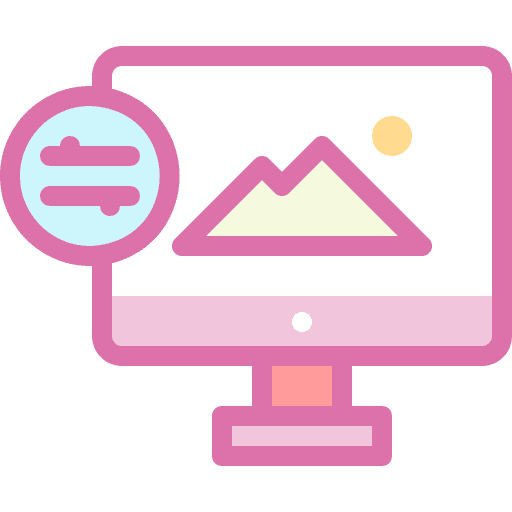 Photo editing photo software website icon Photo editing photo software website icon