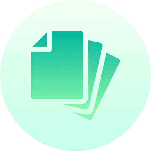 Paper document file files and folders icon