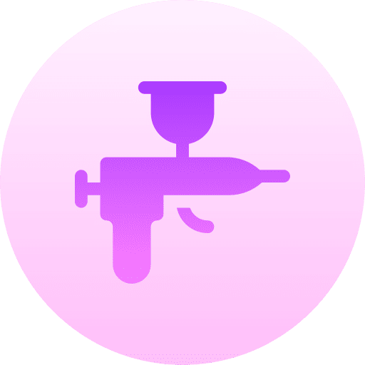 Airbrush airbrush spray paint gun paint icon