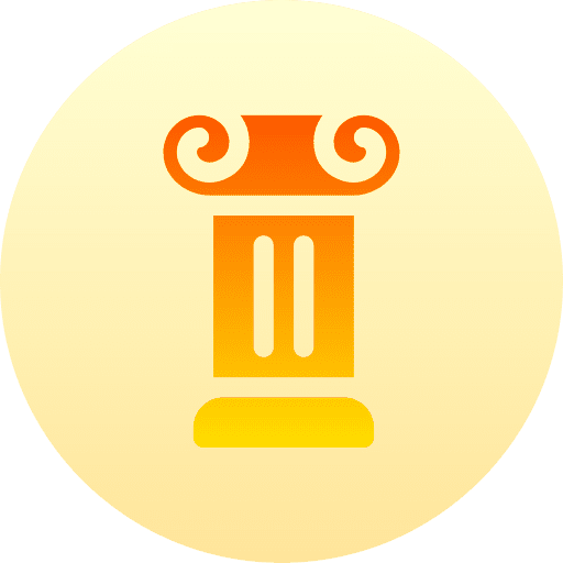 Column column ornamental antique icon