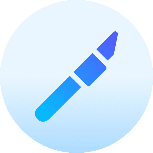 Cutter education office material cutting icon Cutter education office material cutting icon