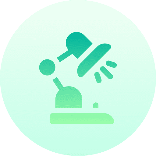 Desk lamp desk bulb study icon Desk lamp desk bulb study icon