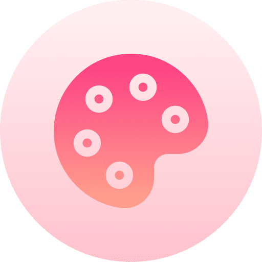 Paint palette palette paint brush paint icon