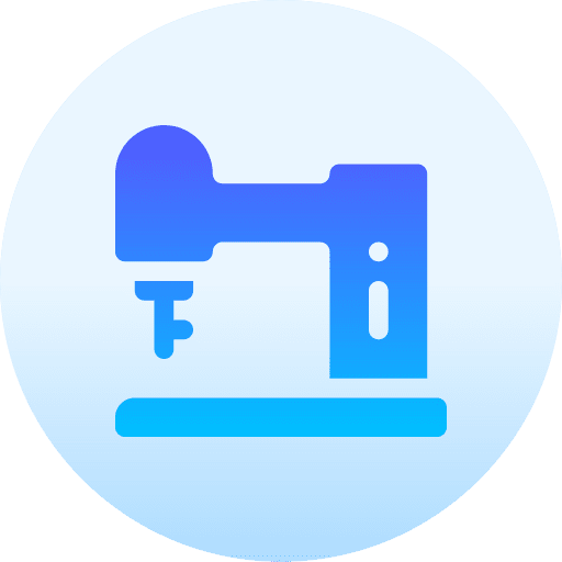 Sewing machine tailoring art and design sewing machine icon Sewing machine tailoring art and design sewing machine icon
