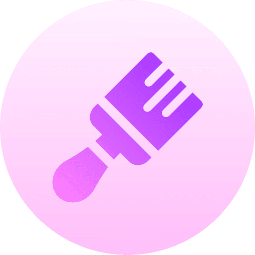 Brush repair painter paint brush icon Brush repair painter paint brush icon