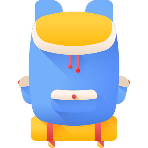 Backpack travel holidays backpack icon Backpack travel holidays backpack icon