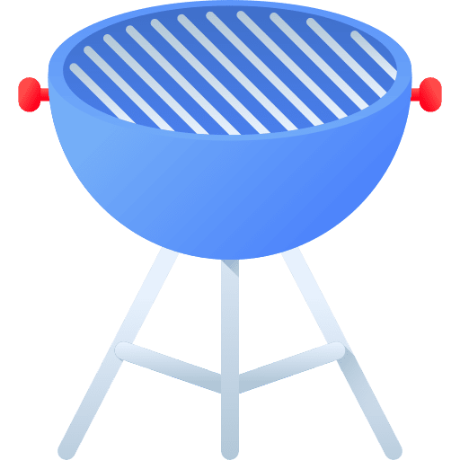 Barbeque cooking equipment summertime food and restaurant icon Barbeque cooking equipment summertime food and restaurant icon