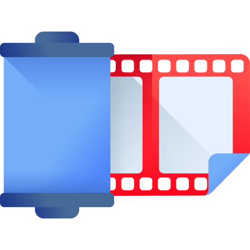 Film roll art and design film film strip icon Film roll art and design film film strip icon