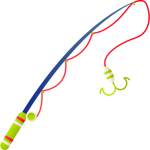Fishing rod fisher reel fish sports and competition icon Fishing rod fisher reel fish sports and competition icon