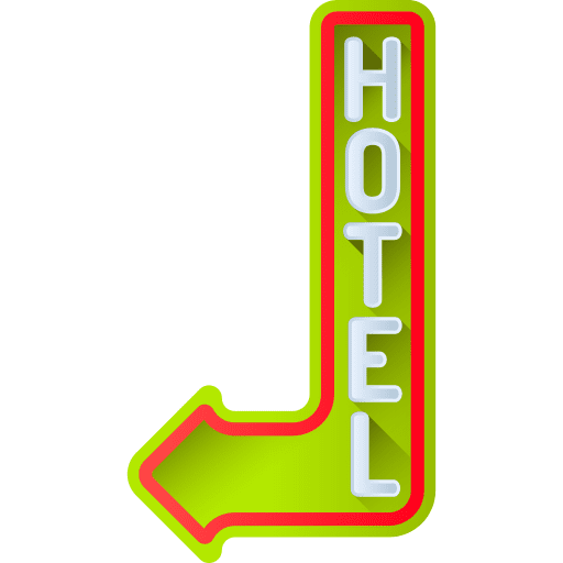 Hotel sign vacations trip hotel icon Hotel sign vacations trip hotel icon