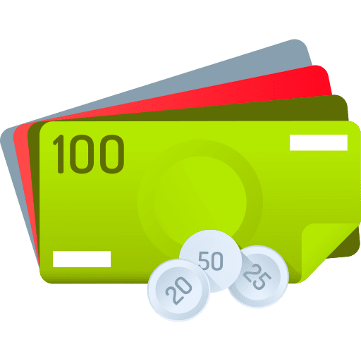 Money cash money coins icon Money cash money coins icon