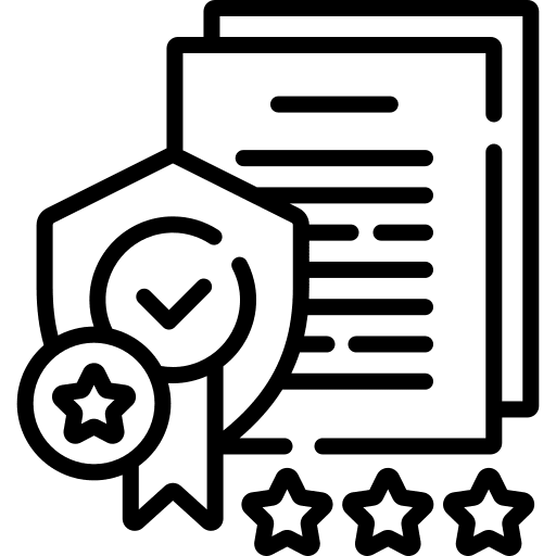 Compliant quality files and folders compliant icon