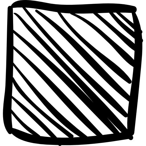 Square sketch geometric shape shape striped icon