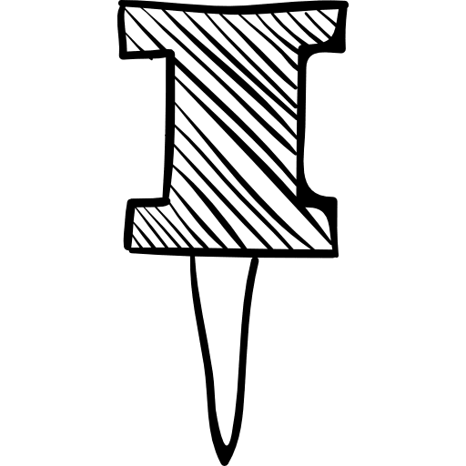 Pin sketch tool sketch sketched icon