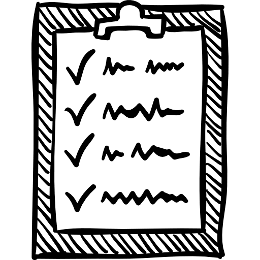 Clipboard sketch clipboard sketched sketch icon