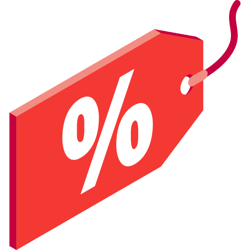 Discount tag discount tag commerce label icon