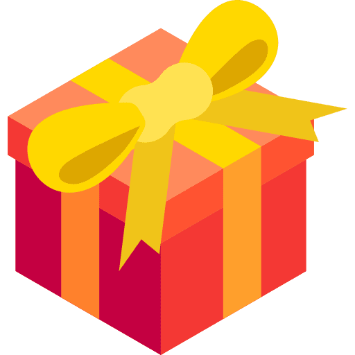 Gift birthday bundle gift icon