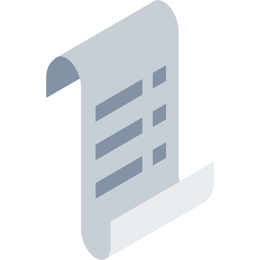 Bill commerce and shopping payment commerce icon