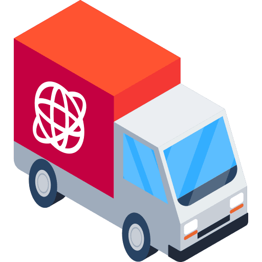 Delivery truck transportation delivery transport icon