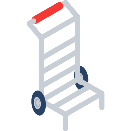 Trolley trolley commerce and shopping shop icon