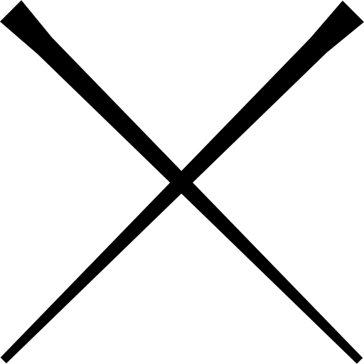 Chopsticks couple in cross chopsticks sticks kitchen pack icon